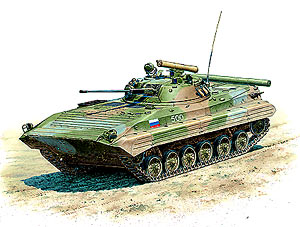 Сборная модель 3554ПН БМП-2