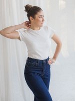 Футболка f0380 МОЛОЧНЫЙ
