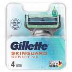 Сменные кассеты для бритья Gillette SkinGuard Sensitive, 4 шт
