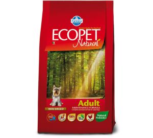 ЭКОПЕТ Нэчурал ADUIT MINI  12кг. для взрослых собак мини пород.