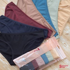 Набор женских трусов BIKINI Classic, 70930, 7 шт/уп (неделька), Color Mix