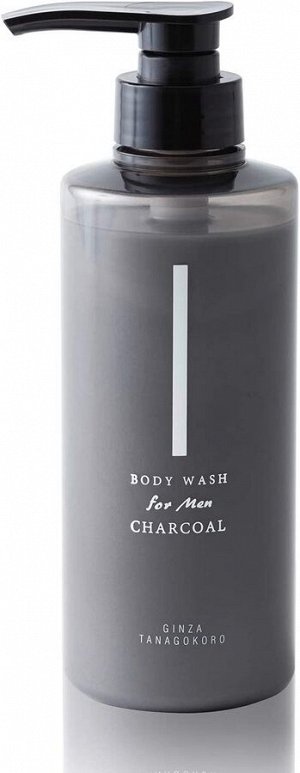 GINZA TANAGOKORO Body Wash For Men Charcoal - премиум-гель для душа с натуральными экстрактами