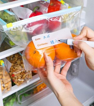 Зип пакеты для хранения продуктов, набор 20 шт