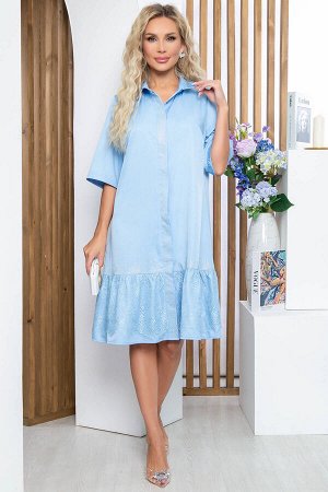 Платье "Лаура" (голубое) П5223