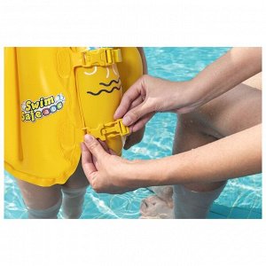 Жилет надувной Bestway Swim Safe, 51x46 см, ступень B, 3-6 лет, 32034