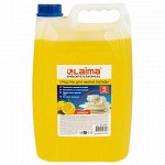 Средство для мытья посуды 5 л, LAIMA PROFESSIONAL, концентрат, &quot;Лимон&quot;, 601608
