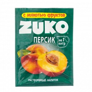 Растворимый напиток со вкусом персика ZUKO / Зуко 25 гр