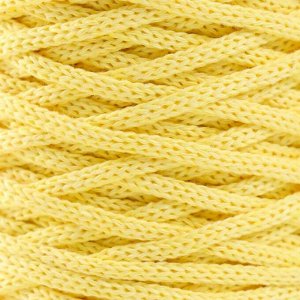 Шнур для вязания без сердечника 70% хлопок, 30% полиэстер ширина 3мм 100м/160±10гр (123)