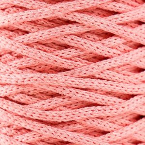 Шнур для вязания без сердечника 70% хлопок, 30% полиэстер ширина 3мм 100м/160±10гр (124)