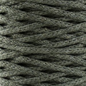Шнур для вязания без сердечника 70% хлопок, 30% полиэстер ширина 3мм 100м/160±10гр (132)