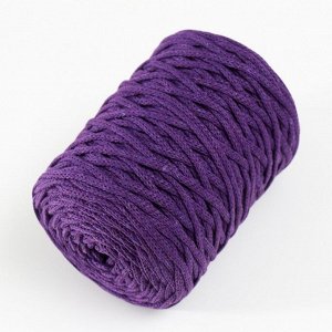 Шнур для вязания без сердечника 70% хлопок, 30% полиэстер ширина 3мм 100м/160±10гр (134)