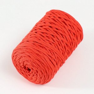 Шнур для вязания без сердечника 70% хлопок, 30% полиэстер ширина 3мм 100м/160±10гр (136)