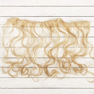 Волосы - тресс для кукол «Кудри» длина волос: 40 см, ширина: 50 см, № 24
