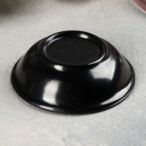 Соусник «Чёрный Восток», 40 мл, d=7,2 см, цвет чёрный