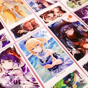 Набор почтовых открыток "Genshin Impact" №10