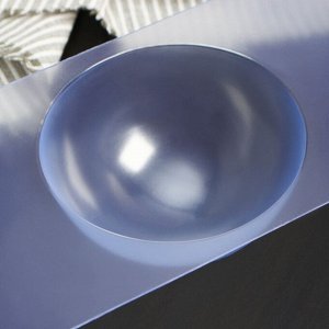 Форма для шоколада пластиковая «Сфера для шоколада», 10x10x5 см, цвет прозрачный