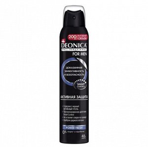 Дезодорант мужской спрей Деоника Активная защита 200 мл DEONICA for men