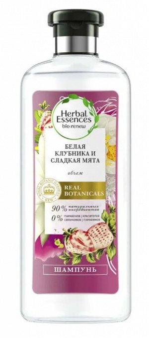 Шампунь Herbal Essences Белая клубника и Сладкая мята, 400 мл