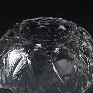 Сахарница стеклянная «Великолепие», 650 мл, 15,5?15,5 см, с крышкой