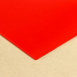 Набор шпателей кондитерских, 3 шт, 12x8 см, цвет красный