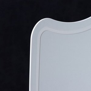Доска разделочная Samura термопластиковая, 38x25x0,5 см, цвет серый