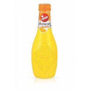 Сокосодержащий газированный напиток «Epsa» Orangeade, Эпса Апельсин 0.232л, стекло