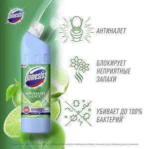 NEW ! Domestos универсальное чистящее средство-гель освежающий цитрус антиналет + блеск 750 мл