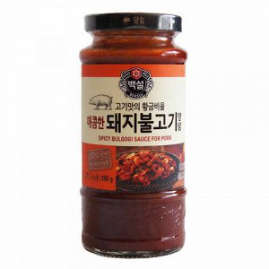 Острый соус Бульгоги для свинины "SPICY BULGOGI SAUСE FOR  PORK" 290гр