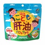 Жевательные рыбий жир + витамины вкус банана UNIMAT RIKEN