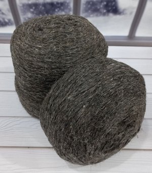 Пряжа для вязания полугрубая крученая 300 гр цвет Байка