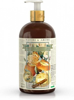 RUDY Nature & Arome Hand Wash - мыло для рук с витамином Е и глубоким ароматом апельсина и специй