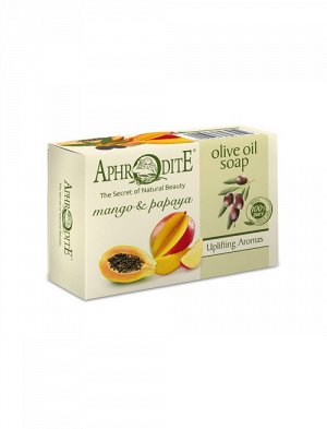 Aphrodite Мыло оливковое с манго и папайей  100 гр