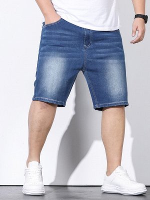 Мужские джинсовые шорты PLUS SIZE - ДЖИНСОВЫЙ РАЙ! Удобный образ на каждый день. Шорты больших размеров для мужчин
