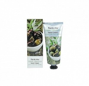 Farm Stay Крем для рук с маслом оливы / Visible Differerce Hand Cream Olive, 100 мл