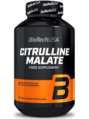 Цитруллин BioTechUSA L-Citrulline Malate - 90 капс.