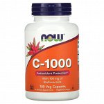 Витамин С NOW C-1000 + Bioflavonoids - 100 капс.