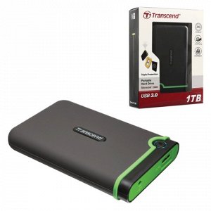 Диск жесткий внешний TRANSCEND StoreJet 25M3 1Tb, 2.5",USB 3