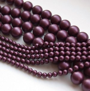 Жемчуг Сваровски 3мм Elderberry Pearl