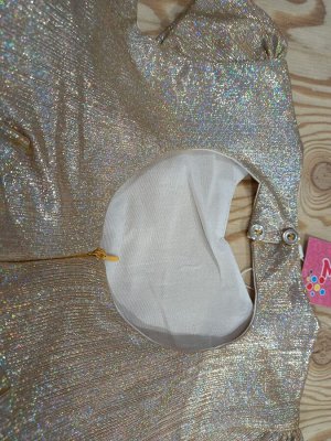 Платье для девочки праздничное из вискозы Золото