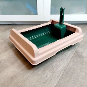 Лоток для кошек с совком