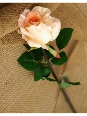 Роза цветок 75 см цвет нежно-розовый