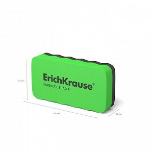 Губка для маркерных досок ErichKrause, магнитная, 107x57 мм, МИКС