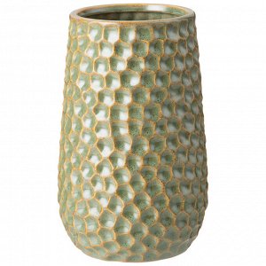 Ваза ВАЗА 13*13*20 СМ 1720 МЛ 
Материал: Тонкая керамика
Декоративная интерьерная ваза в современном стиле из керамики имеет необычную форму и изысканное, шероховатое покрытие. Красивая настольная ва