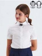 Блузка с короткими рукавами