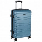 РР5631 Blue синий (24&quot;) пластик ABS чемодан средний