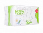 MiMishui Прокладки гигиенические (с анионовым чипом) ежедневные 30 шт
