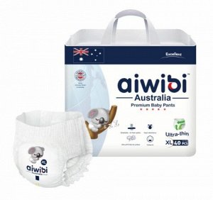 Трусики-подгузники детские AIWIBI Premium XL (12-17кг) 40шт