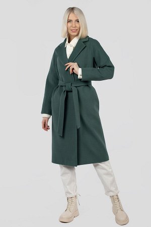01-11444 Пальто женское демисезонное (пояс)