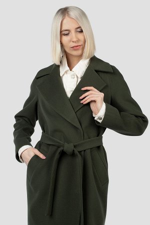 01-11545 Пальто женское демисезонное (пояс)