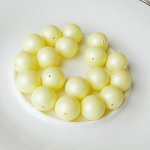 Жемчуг Сваровски 10мм Pastel Yellow